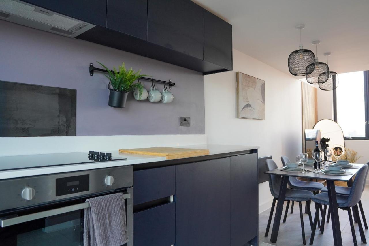 3Br Manchester Penthouse - Sky Garden & City Views מראה חיצוני תמונה