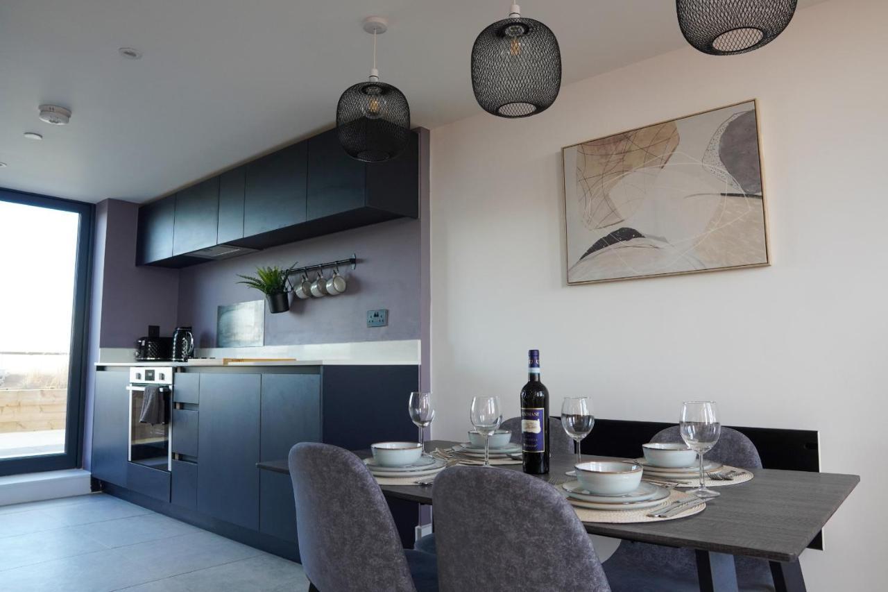 3Br Manchester Penthouse - Sky Garden & City Views מראה חיצוני תמונה